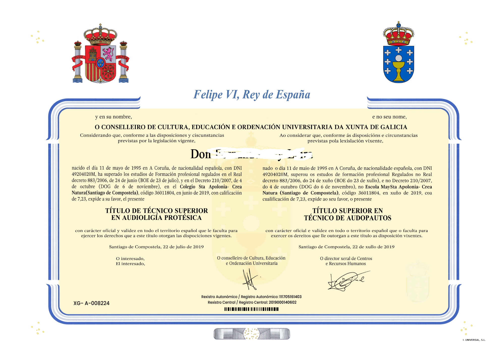 comprar titulo fp